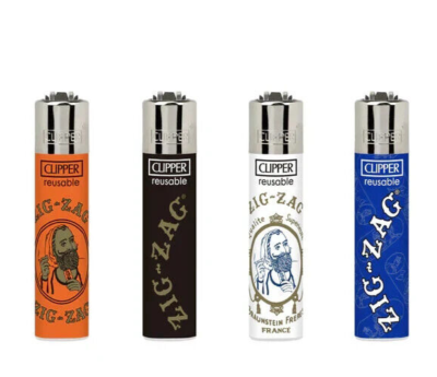 Clipper x Zig-Zag Reusable Lighter