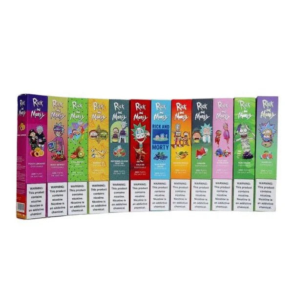Ricky & Morty 2200 Puff Disposable Vape