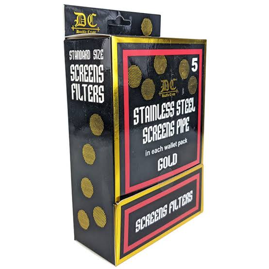 DC Stainless Steel Pipe Screens – Gold