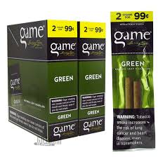 Game Green Natural Leaf Cigarillos